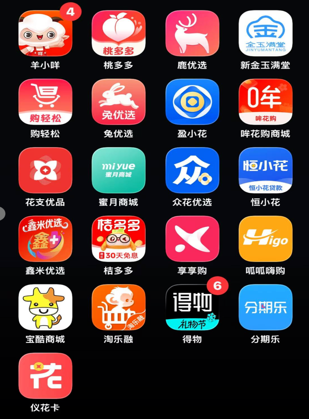 小众电商购物平台柚优品、宝酷商城、兔优选、购轻松的先享后付 0 元下单购物额度领取及如何使用?