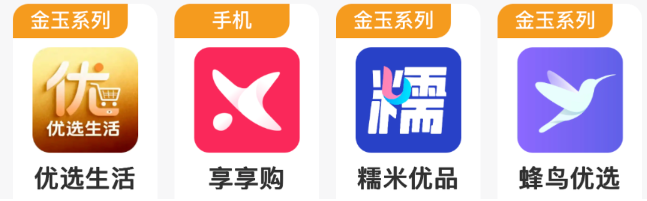 电商平台优选生活、享享购、糯米优品、蜂鸟优选通过渠道邀请码获得“先享后付”0元下单资格